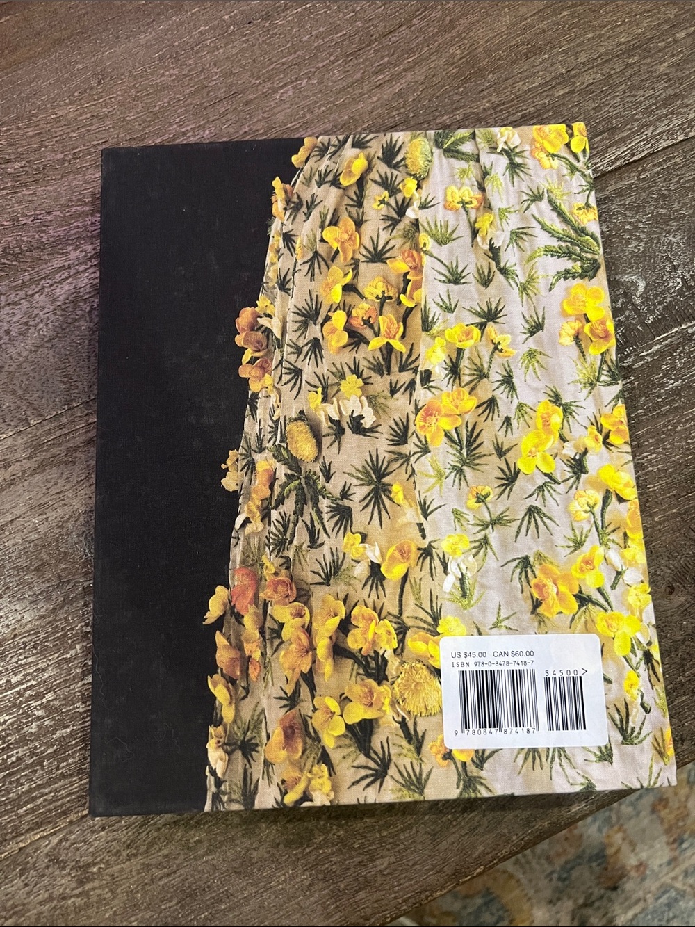 Dior Enchanting Gardens Hardcover Book - Floral Cover (Yellow, Pink, Green) - Picture 5 of 5